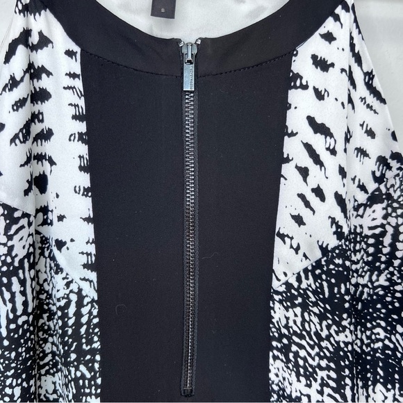 Bcbg Maxazria Ava Color Block Printed Dress Size Small - Picture 5 of 14